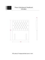 John Lewis Maeve Full Depth Upholstered Headboard, Double - thumbnail 4