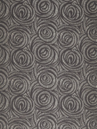 Harlequin Fractal Made to Measure Curtains or Roman Blind, Charcoal