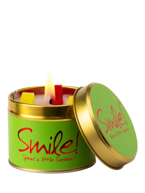 Lily-flame Smile Tin Scented Candle, 230g - image 1