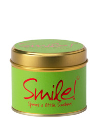 Lily-flame Smile Tin Scented Candle, 230g - thumbnail 3