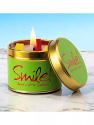 Lily-flame Smile Tin Scented Candle, 230g - thumbnail 2