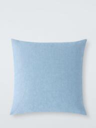 Scion Fringed Poppy Cushion, Honey/Cornflower - thumbnail 2