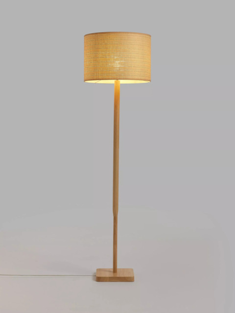 John Lewis Serenity Natural Woven Floor Lamp - image 1
