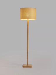 John Lewis Serenity Natural Woven Floor Lamp