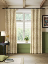 Morris & Co. Willow Bough Pair Lined Pencil Pleat Curtains - thumbnail 3