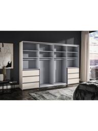 John Lewis Ascot 3.3m Sliding Wardrobe with 4 Doors & 6 Drawers - thumbnail 4