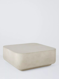 John Lewis Square Garden Coffee Table, Concrete