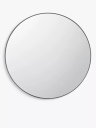 John Lewis Scandi Metal Round Wall Mirror - thumbnail 1