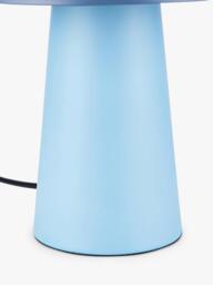 John Lewis Kids' Starry Bedside Lamp, Lake Blue/Haze Blue - thumbnail 5