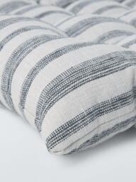 John Lewis Indoor/Outdoor Bench Cushion, Woven Stripe - thumbnail 3