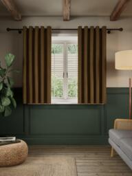 John Lewis Matte Velvet Pair Blackout Lined Eyelet Curtains - thumbnail 6