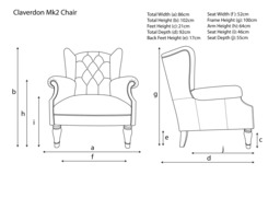John Lewis Claverdon II Leather Armchair, Dark Leg, Galveston Bark - thumbnail 3