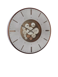 Thomas Kent Clocksmith Cog Analogue Wall Clock, 53cm, Bronze - thumbnail 4