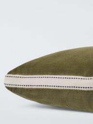 John Lewis Boxed Velvet Cushion - thumbnail 3