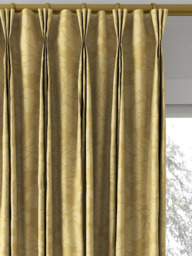 Sanderson Lymington Damask Made to Measure Curtains or Roman Blind, Gold - thumbnail 6