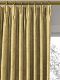 Sanderson Lymington Damask Made to Measure Curtains or Roman Blind, Gold - thumbnail 2