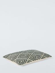 John Lewis Global Diamonds Cushion, Black - thumbnail 3
