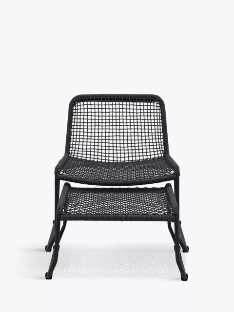 Gallery Direct Sassano Garden Lounge Chair & Footstool - image 1