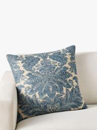 Pottery Barn Massey Cushion Cover, Indigo