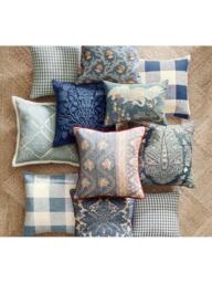 Pottery Barn Massey Cushion Cover, Indigo - thumbnail 3