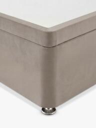 Silentnight Non-Sprung Upholstered Half Ottoman Divan Base, Double - thumbnail 4