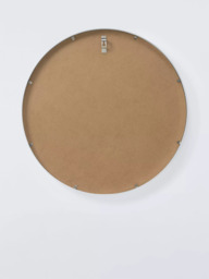 John Lewis Round Aluminium Frame Wall Mirror, 65cm, Silver - thumbnail 3