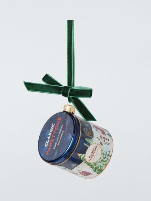 John Lewis Curate & Collect Panettone Tin Bauble, Blue - image 1