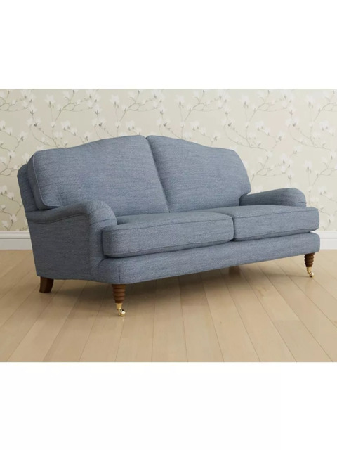 Laura Ashley Lynden Medium 2 Seater Sofa, Teak Leg - image 1