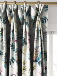 Clarke & Clarke Sizergh Made to Measure Curtains or Roman Blind, Teal/Berry - thumbnail 6