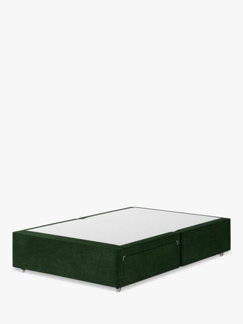Hypnos Non-Sprung Upholstered 2 Drawer Divan Base, Small Double - image 1
