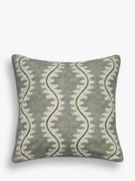 OKA Lahar Cushion, Dune Green