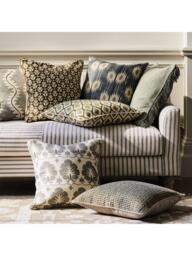 OKA Lahar Cushion, Dune Green - thumbnail 2
