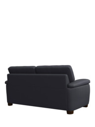 John Lewis Camden Medium 2 Seater Leather Sofa, Dark Leg - thumbnail 4