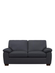 John Lewis Camden Medium 2 Seater Leather Sofa, Dark Leg - thumbnail 5