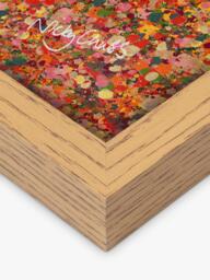 John Lewis Nicky Chubb 'Bright & Beautiful Autumn' Framed Canvas Print & Mount, 86 x 86cm, Orange - thumbnail 3