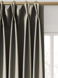 Harlequin Allegra Made to Measure Curtains or Roman Blind, Nickel - thumbnail 4