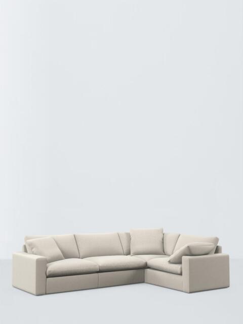 John Lewis Mellow RHF Corner Sofa, Matilda Natural - image 1