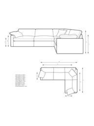 John Lewis Mellow RHF Corner Sofa, Matilda Natural - thumbnail 2