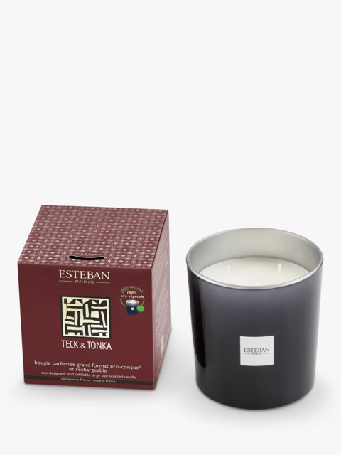 Esteban Teck & Tonka Scented Candle, 450g - image 1