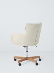 John Lewis Snug Swivel Offfice Chair, Natural - thumbnail 4