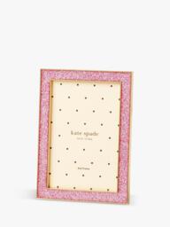 "kate spade new york Glitter Photo Frame, 4 x 6"" (10 x 15cm), Pink" - thumbnail 2