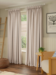 John Lewis Elvi Linen Blend Pair Lined Multiway (Slot Top, Hidden Tab, Pencil Pleat) Curtains - thumbnail 3
