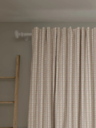 John Lewis Elvi Linen Blend Pair Lined Multiway (Slot Top, Hidden Tab, Pencil Pleat) Curtains - thumbnail 6