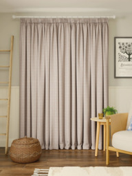 John Lewis Elvi Linen Blend Pair Lined Multiway (Slot Top, Hidden Tab, Pencil Pleat) Curtains - thumbnail 4