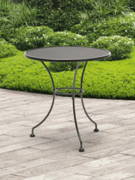 John Lewis Henley by KETTLER 2-Seater Round Garden Bistro Table, 70cm, Iron Grey - thumbnail 2