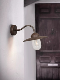 Nordlux Luxembourg Outdoor Wall Light, Weathered Finish - thumbnail 4