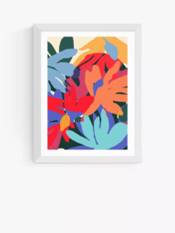 EAST END PRINTS 83 Oranges 'Where Flowers Blossom' Framed Print - thumbnail 1