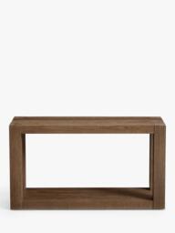 Pottery Barn Rockport Console Table, Cocoa Brown