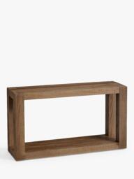 Pottery Barn Rockport Console Table, Cocoa Brown - thumbnail 5