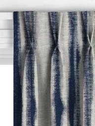 John Lewis Ombre Ikat Made to Measure Curtains or Roman Blind, Indigo - thumbnail 5